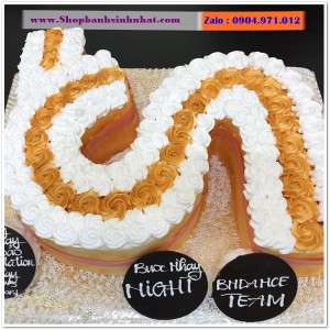 Bánh Sinh Nhật Chữ Cái & Số - RP61